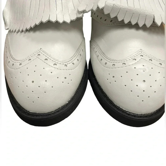 💥HOST PICK💥 Altra Golf Spiked Cleat White Lace Up Shoes Size  11 - Picture 5 of 9